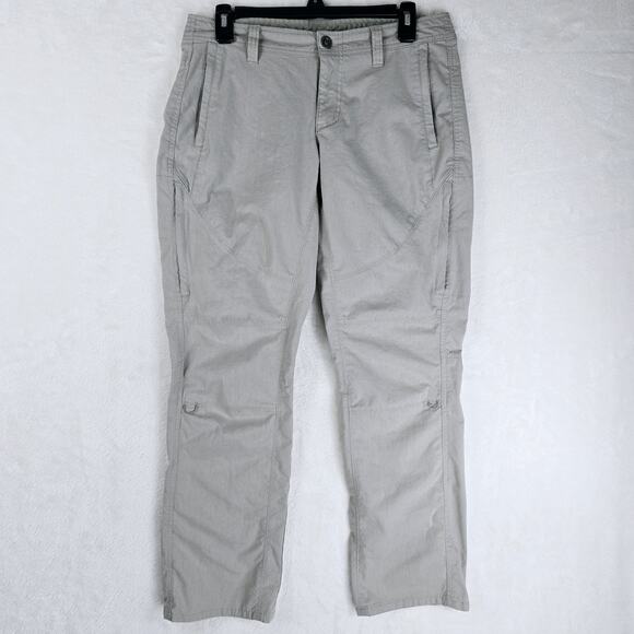 Kuhl Spire Roll Up Pants 8 Short 32x29 Adjustable Gray Stretch Hiking 6279 - Picture 2 of 16